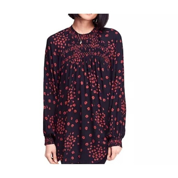 Free People Flowers in Her Hair Tunic Top Whimsygoth Fairy Size XS‎ - Picture 1 of 11